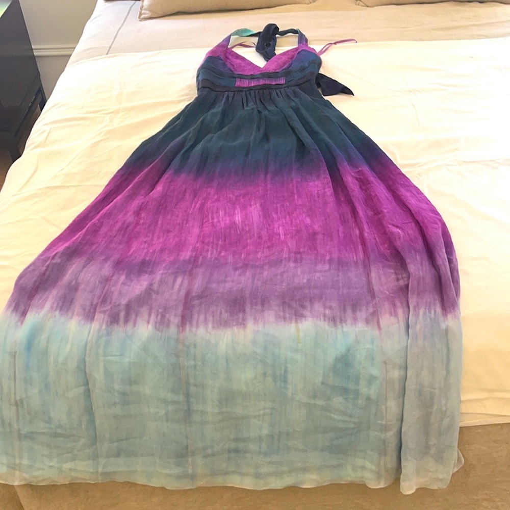 BCBG maxi halter  dress